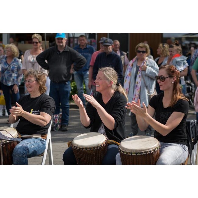 Henk Busscher Djembegroep les kinderen jongeren 10 lessen cursus