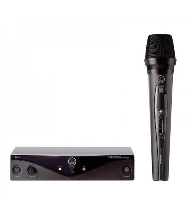 AKG WMS45 Perception Wireless Vocal Set (Band D, 863 - 865 MHz)WMS45 Perception Wireless Vocal Set (Band D, 863.100 - 864.900 MHz)