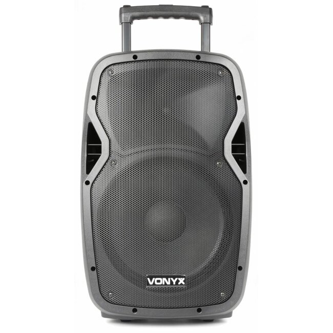 VONYX AP1200PA Mobiele Speaker met Accu 12" Bluetooth/USB/SD/Mp3/VHF 170.334