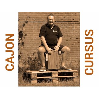 Henk Busscher Cajon Cursus 5-Lessenkaart Flexibel start elke maandag 20:00-21:00uur