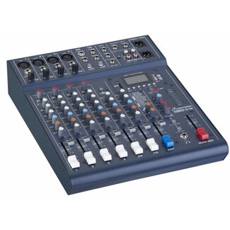 Studiomaster CLUB XS8+ 6 CH 8 IN MIXER+FX FOOTSWITCH