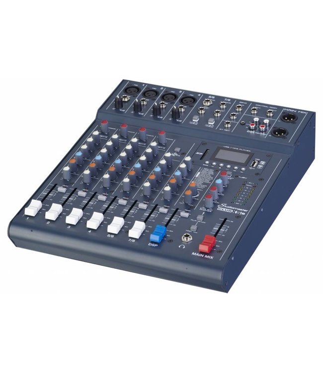 Studiomaster CLUB XS8 mixer 6 channel 8 input mixer 25121
