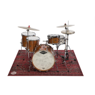 DRUMnBase Persian Stage drummat 185x 160cm Original Red VP185-ORD