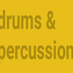 Drums & Percussion