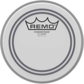 REMO P3-0106-BP Powerstroke 3 coated ruw wit 6" tom vel