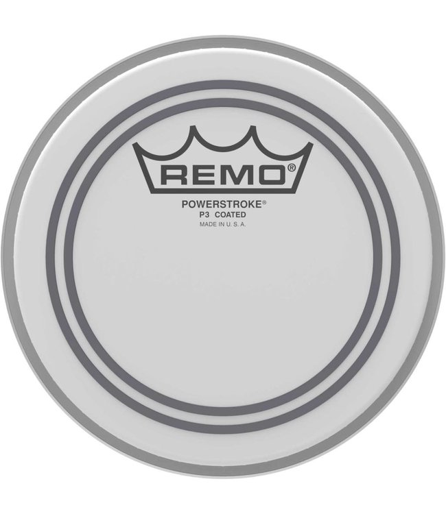 REMO P3-0106-BP Powerstroke 3 coated ruw wit 6" tom vel