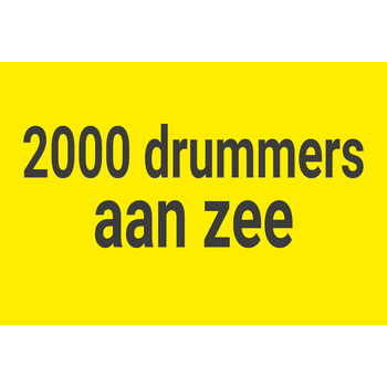 2000 drummers aan zee