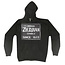 Zildjian T4642 Zip hoodie, Quincy Vintage Sign, M, black