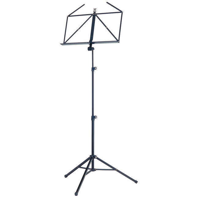 K&M KM K & M  10065 music stand black foldable black foldable 10065-000-55