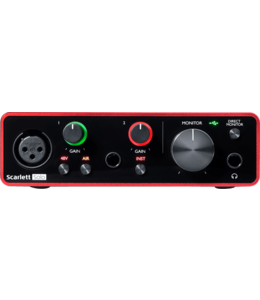 Focusrite Scarlett Scarlett Solo 4th gen audio interface