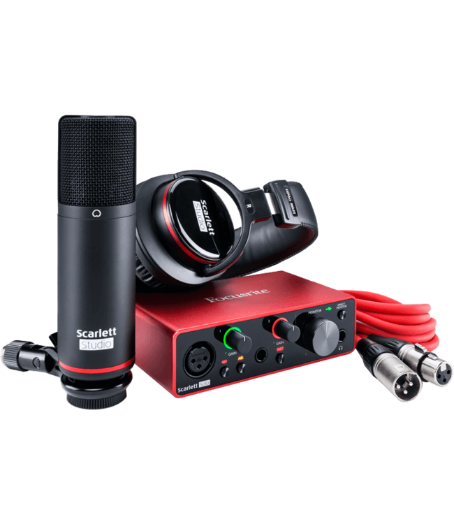 Focusrite Scarlett Solo Studio 3rd Gen Studio pack