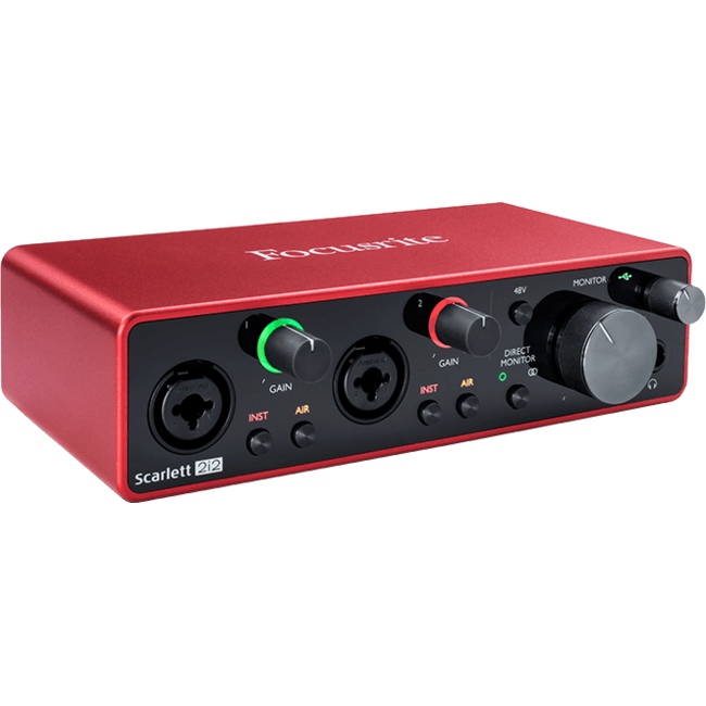 Focusrite Scarlett 2i2 3rd Gen audio interface