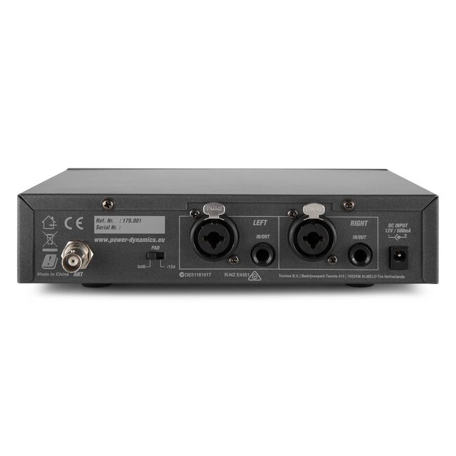 PD Power Dynamics PD800 IN EAR MONITORING SYSTEM UHF