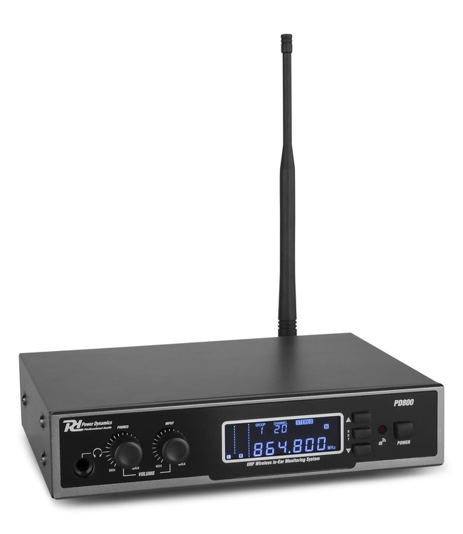 PD Power Dynamics PD800 IN EAR MONITORING SYSTEM UHF