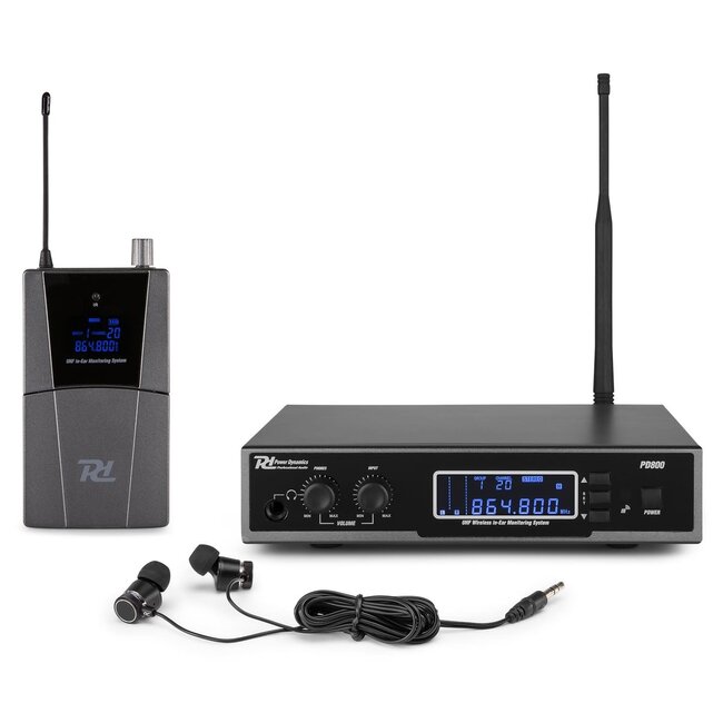 PD Power Dynamics PD800 IN EAR MONITORING SYSTEM UHF