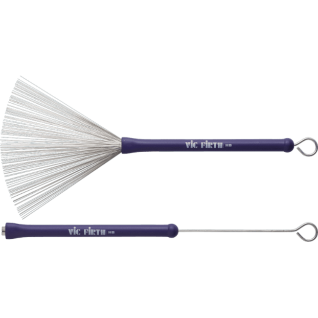 Vic Firth PVF HB Heritage brush, brushes wire brush retractable