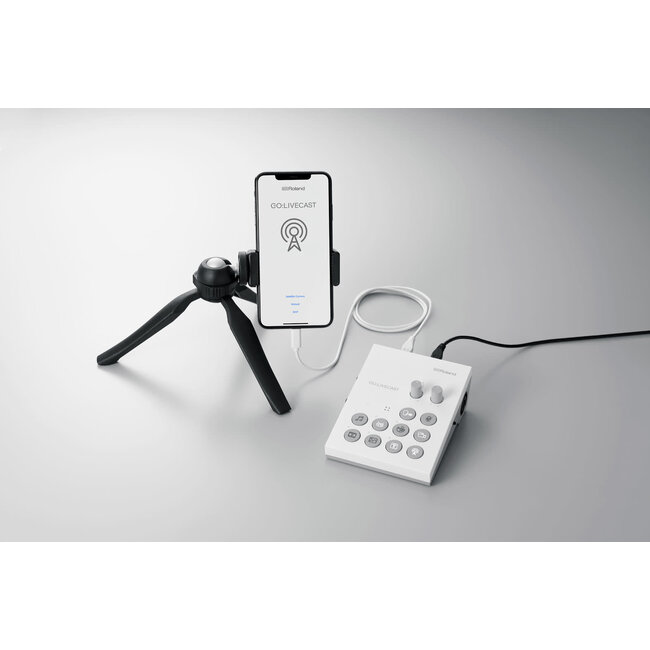 Roland GO: Livecast-Streaming-Studio für Smartphones