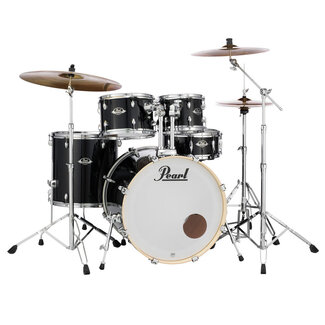 Pearl EXX725SBR/C31 Export drumstel Jet Black + Sabian SBR