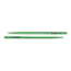 Zildjian 5AACDGG Drumsticks, Hickory Wood Tip 5A Acorn, neon green