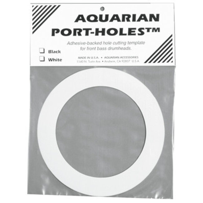 Aquarian  AQPHWH Port-Hole 5 "for Bass, white, resonant side