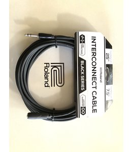 Roland RHC-25-1414 koptelefoon verlengkabel 7.5M jack  1/4" TRS 6.3mm  TRS 6.3mm Female