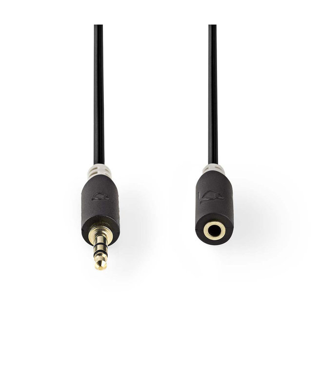 Konig Konig koptelefoon verlengkabel mini stereo 3 meter 3.5mmM - 3.5mm female