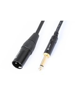 PD Power Dynamics X131 kabel adapter Jack Male - XLR Male 6.3mm converter