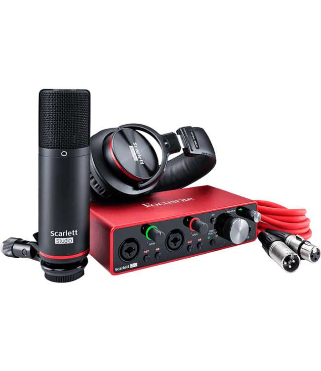 Focusrite Scar­lett3 2i2 Studio Pack