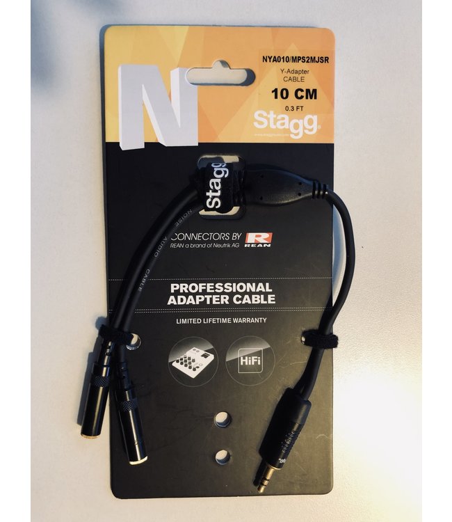 Stagg NYA010/MPS2MJSR Y adapter kabel