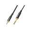 PD Power Dynamics CX82-3 kabel 1x mini stereo Jack 3.5mm - Jack stereo 6.3mm male 3m