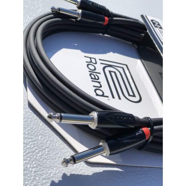 Roland RCC-10-2814 Dual patch cable 2x jack 2x jack 3M