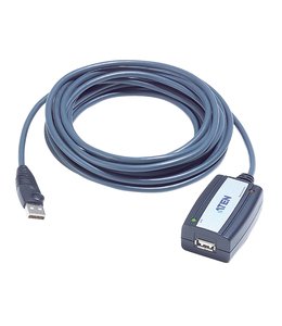 UE250 Actieve USB 2.0 Verlengkabel USB A Male - USB A Female 5 m Grijs