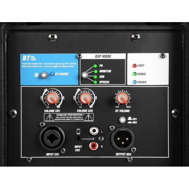 PD Power Dynamics PD415A Bi-amplified actieve speaker 15" 1400W 178.266