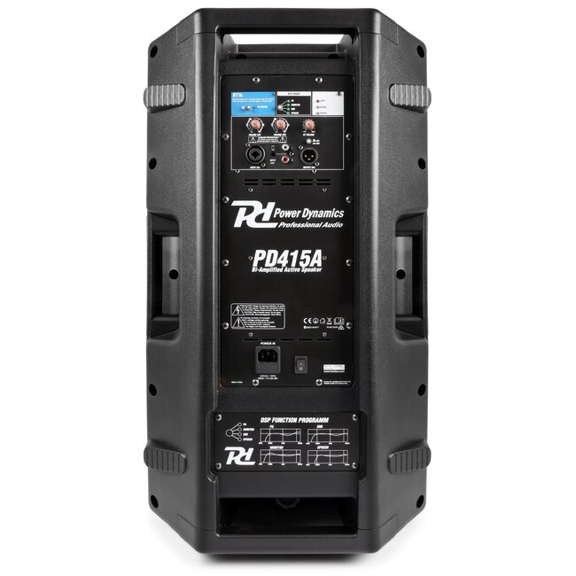 PD Power Dynamics PD415A Bi-amplified actieve speaker 15" 1400W 178.266