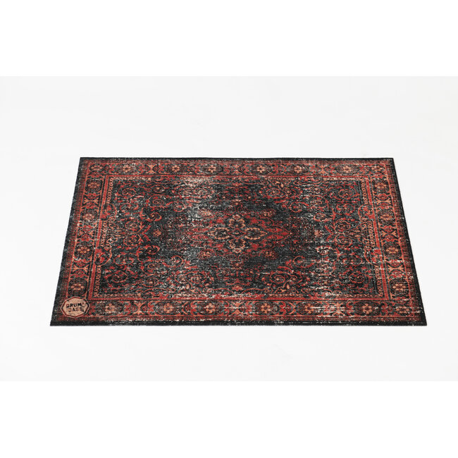 DRUMnBase Persian Stage drummat 130 x 90cm Black Red
