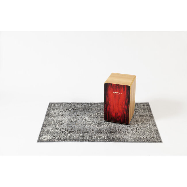 DRUMnBase Persian Stage Mat Grey 130 x 90cm