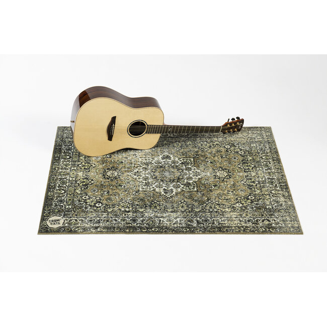 DRUMnBase Persian Stage drummat 130 x 90cm Vintage Green