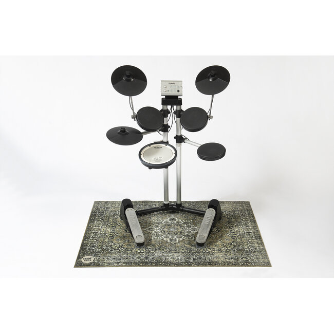 DRUMnBase Persian Stage drummat 130 x 90cm Vintage Green
