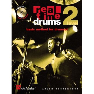 de Haske Real Time Drums lesmethode deel 2 incl. 2x CD