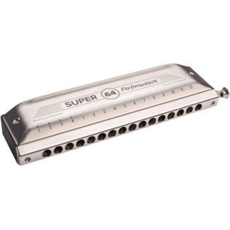 Hohner M758501 Mondharmonica, Super 64 Performance, C, Type 2018 shopmodel