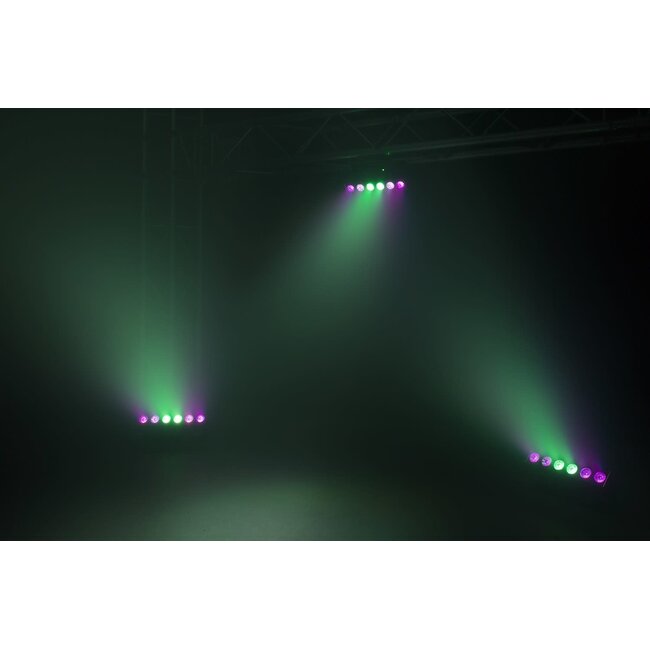 BeamZ BBB612 Uplight LED Bar Batterie Batterie 6x 12W 6 in 1 RGBAW-UV