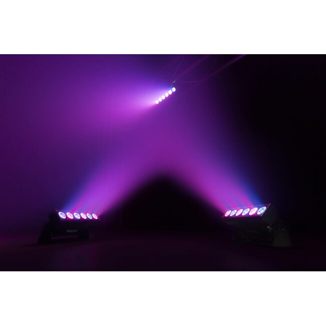 BeamZ BBB612 Uplight LED Bar Batterie Batterie 6x 12W 6 in 1 RGBAW-UV