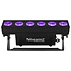 BeamZ BBB612 Uplight LED Bar Batterie Batterie 6x 12W 6 in 1 RGBAW-UV
