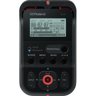 Roland R-07 BK portable recorder player