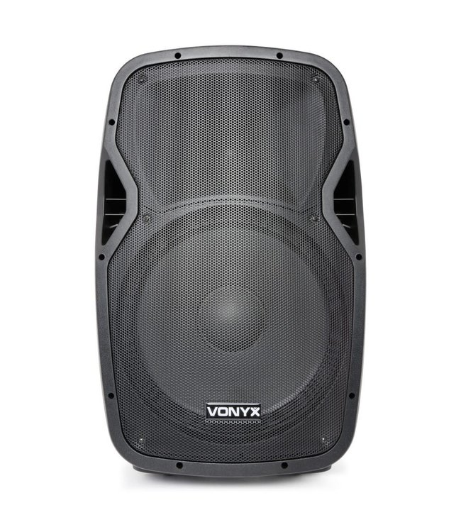VONYX AP1500PA Mobiele Accu Speaker 15" Bluetooth/UHF/Mp3 170.337