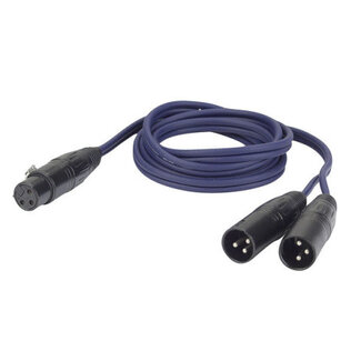 DAP FL39150 Y kabel BAL. XLR/F 3 P. > 2 XLR/M 3 P