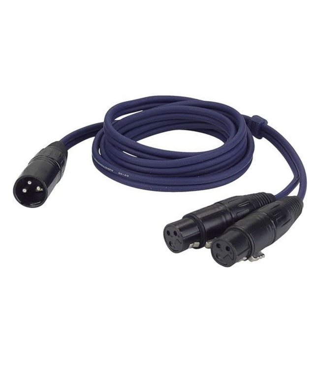 DAP FL38150 Y kabel BAL. XLR/M 3 P. > 2 XLR/F 3 P