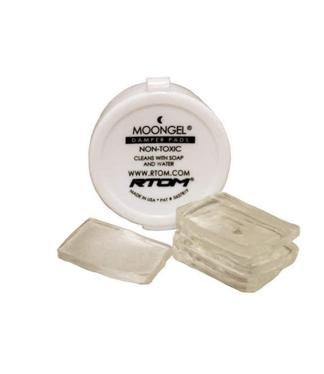 RTOM Moongel 6 pack Clear demping pads MGC