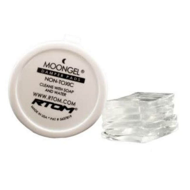 RTOM Moongel 6 pack Clear demping pads MGC