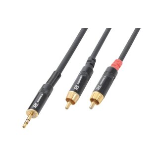 PD Connex 177.036 kabel mst Jack 3.5mm  - 2 x tulp RCA  3 meter
